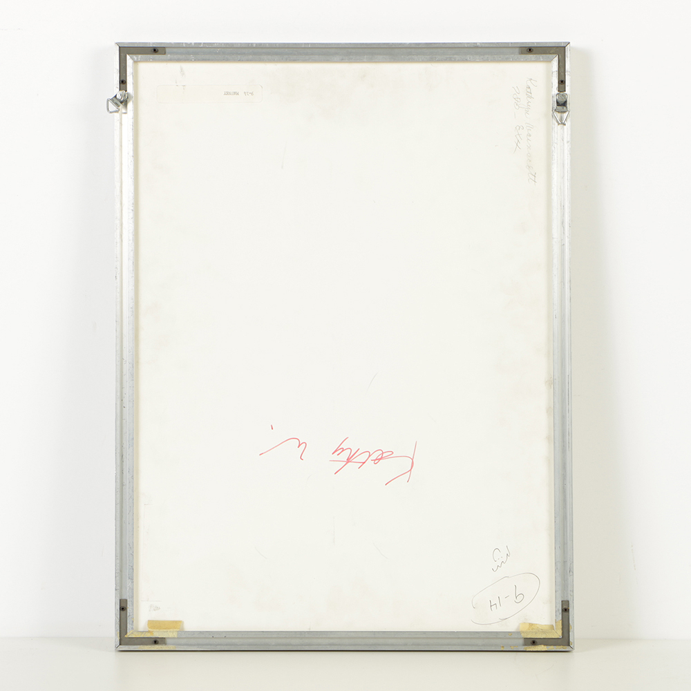 Mauney Black and White Cibachrome Photograph "Two Kids with Flags"