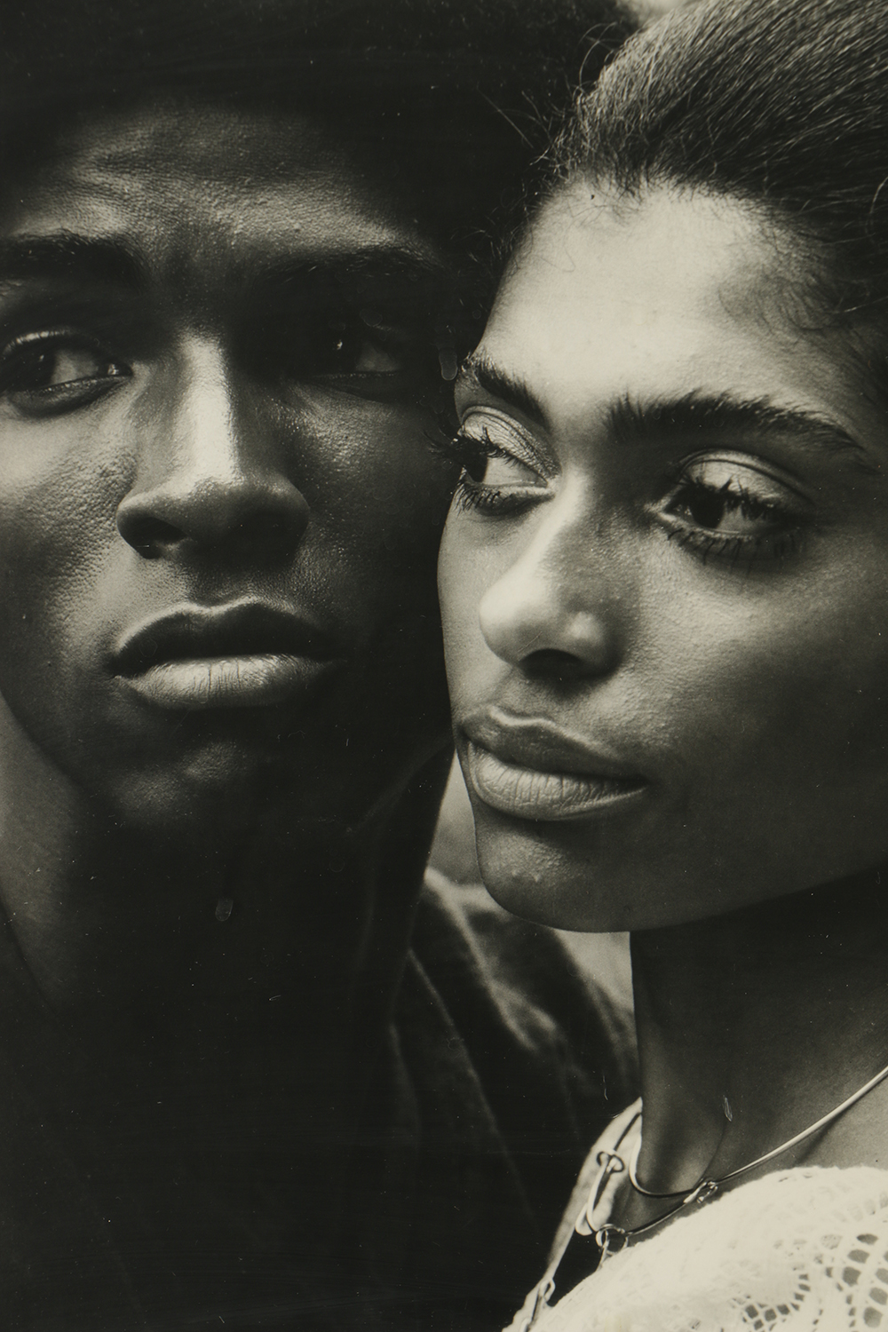 Ken Beckles Black and White Photograph "Man/Woman"