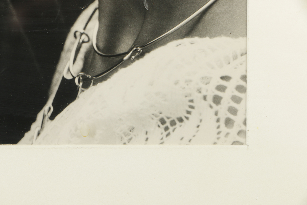 Ken Beckles Black and White Photograph "Man/Woman"