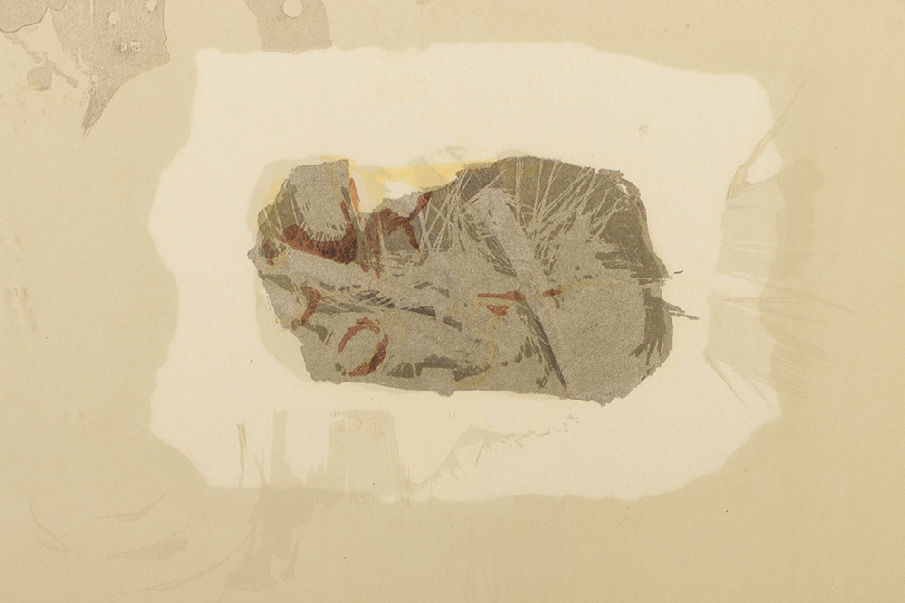 Romas Viesulas Artist's Proof Lithograph on Paper "Emplumada"