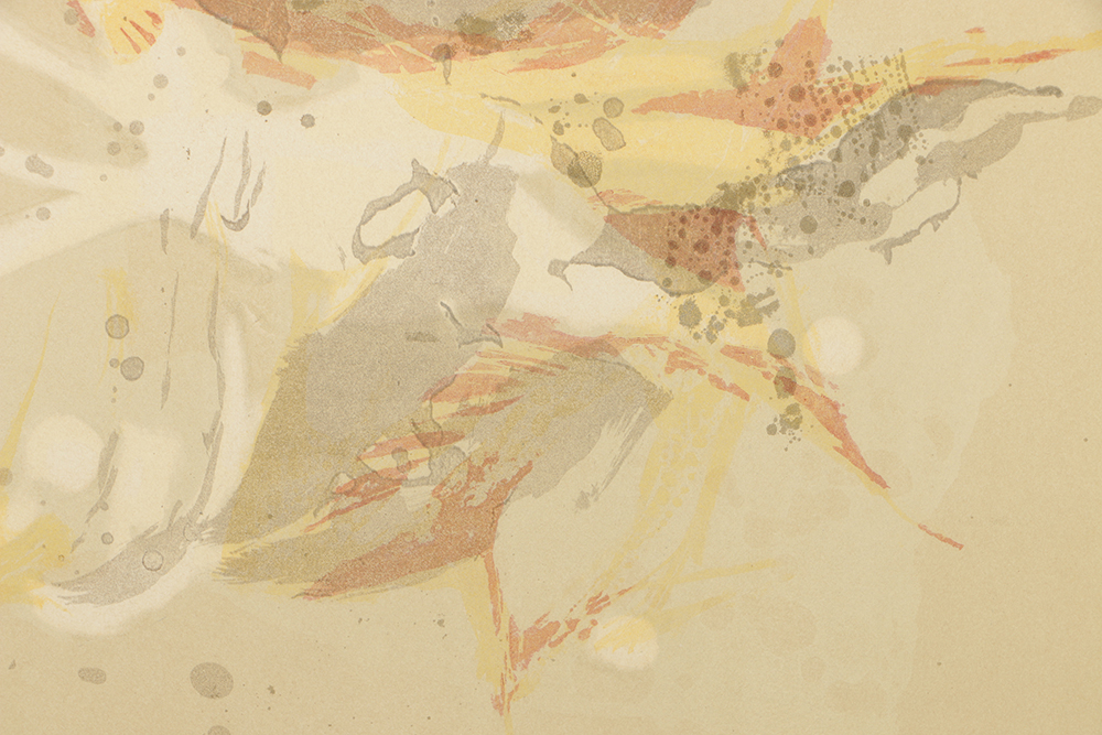 Romas Viesulas Artist's Proof Lithograph on Paper "Emplumada"