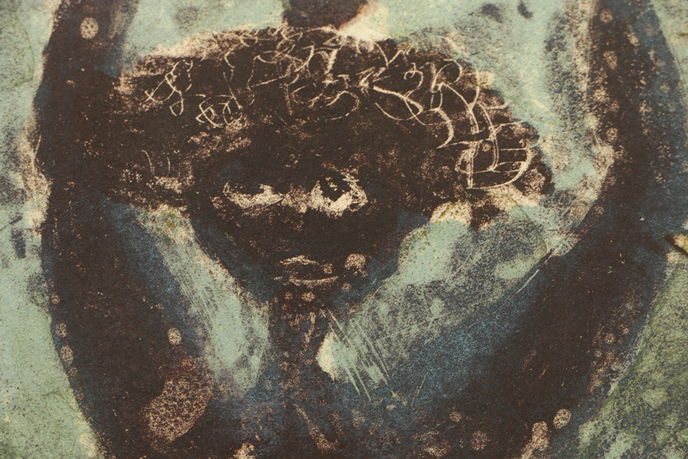 Adolf Dehn Limited Edition Woodblock on Paper "Four Caribs"