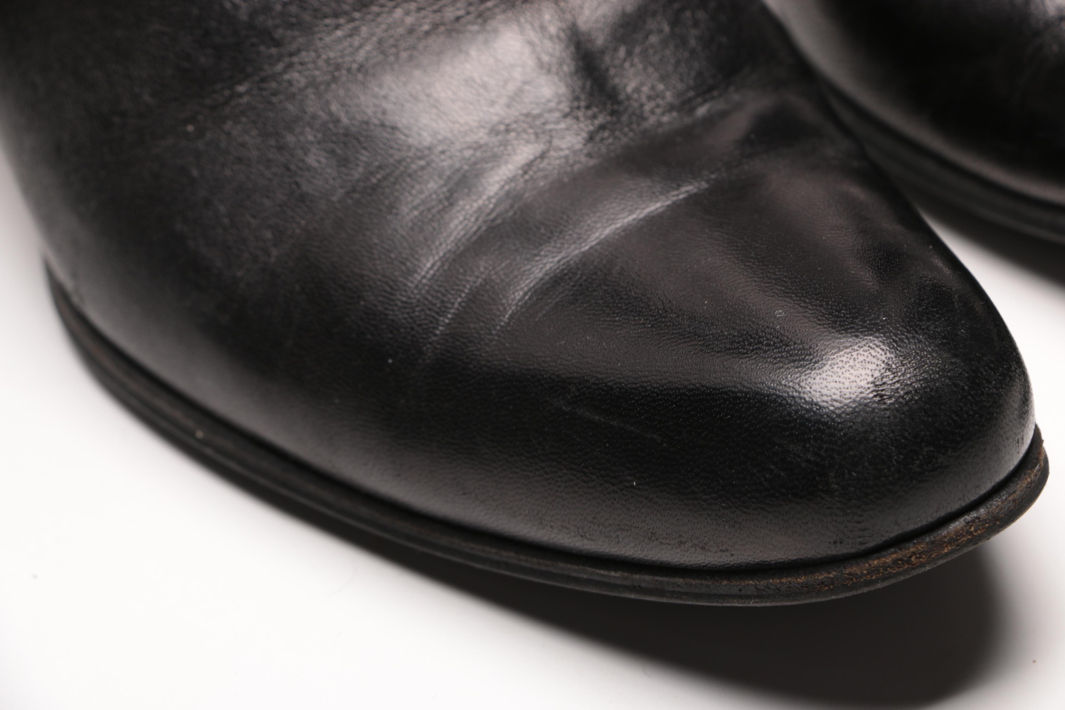 Women's Heeled Leather Boots Including CoSTUME National