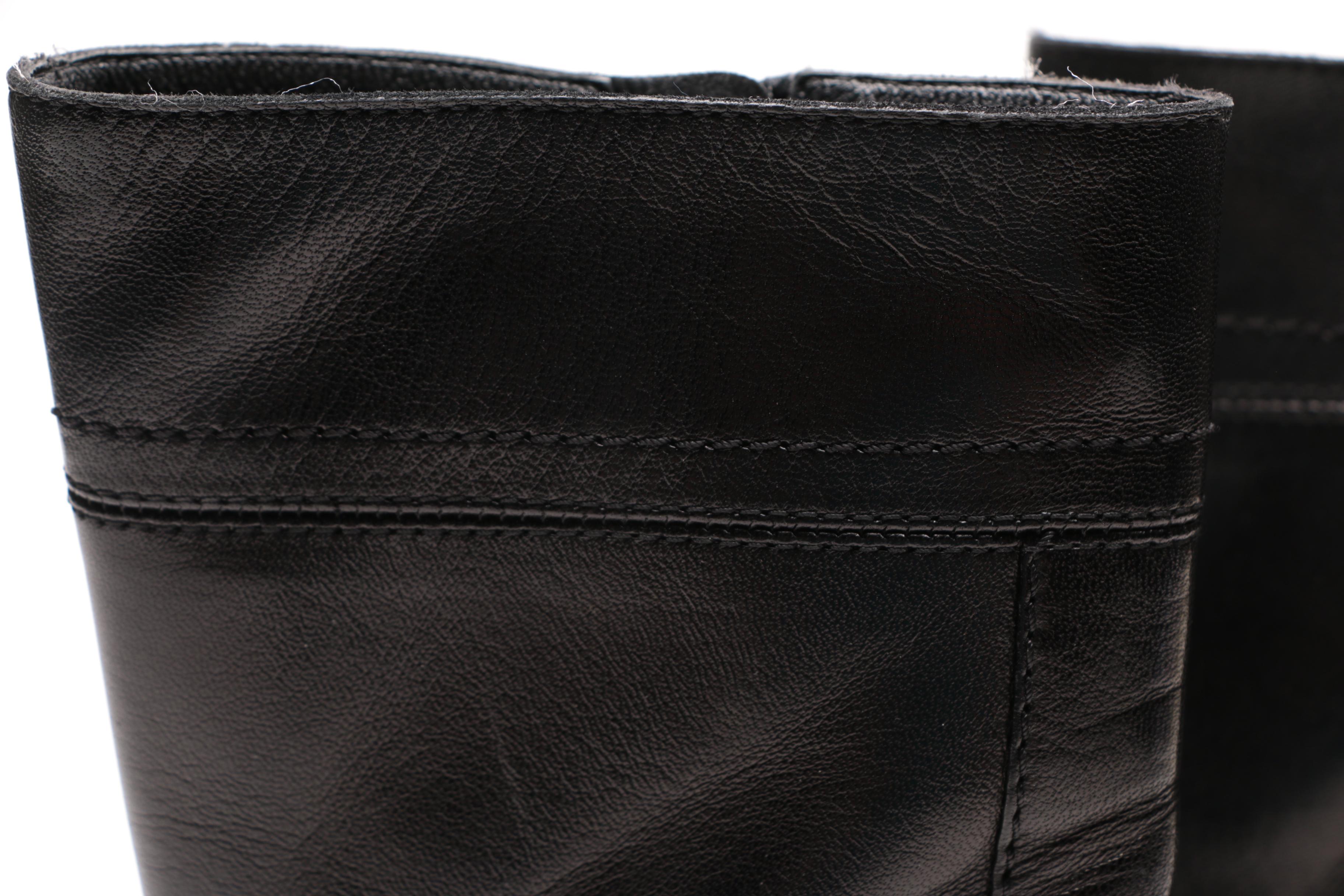 Women's Heeled Leather Boots Including CoSTUME National