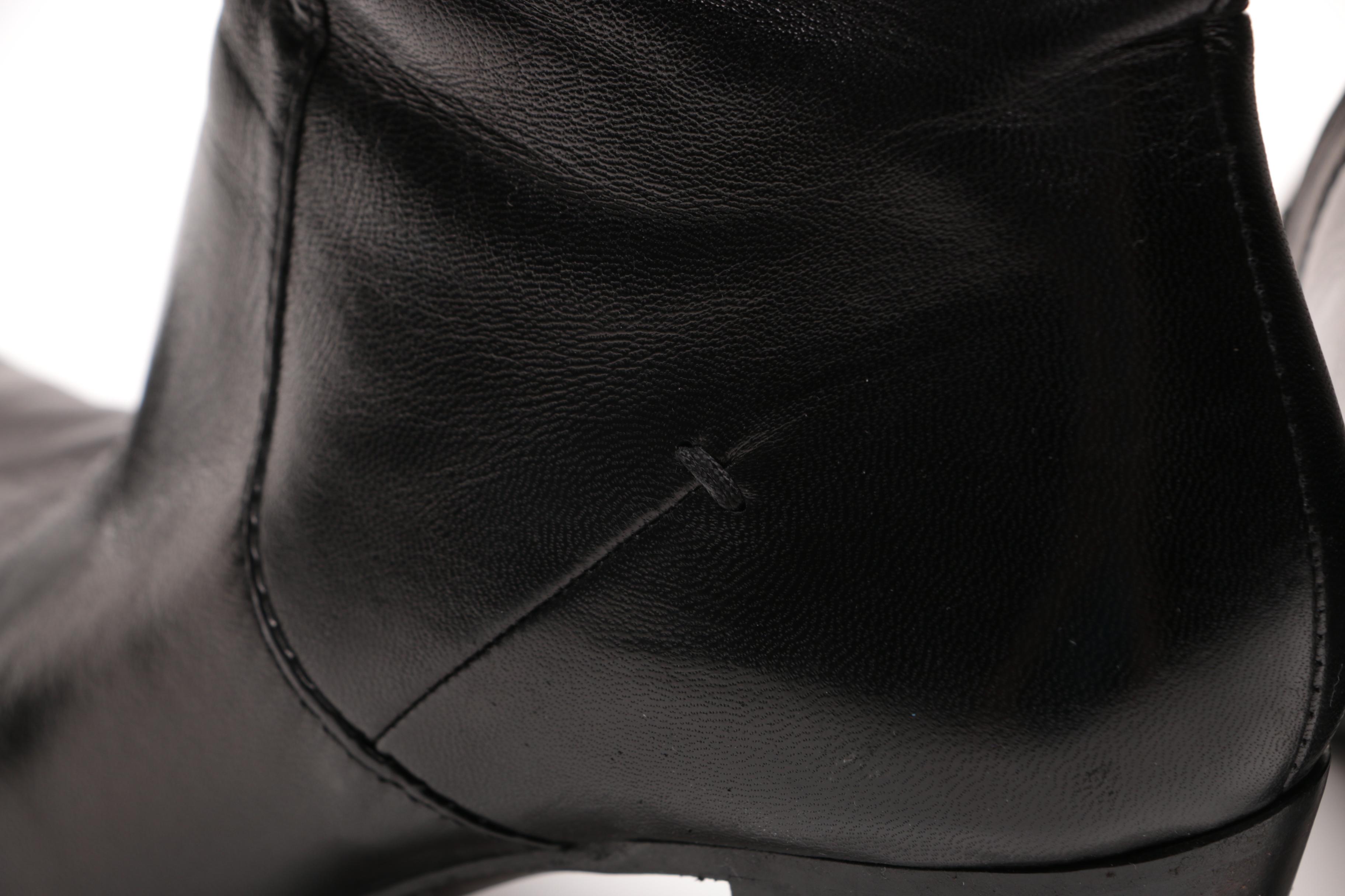 Women's Heeled Leather Boots Including CoSTUME National