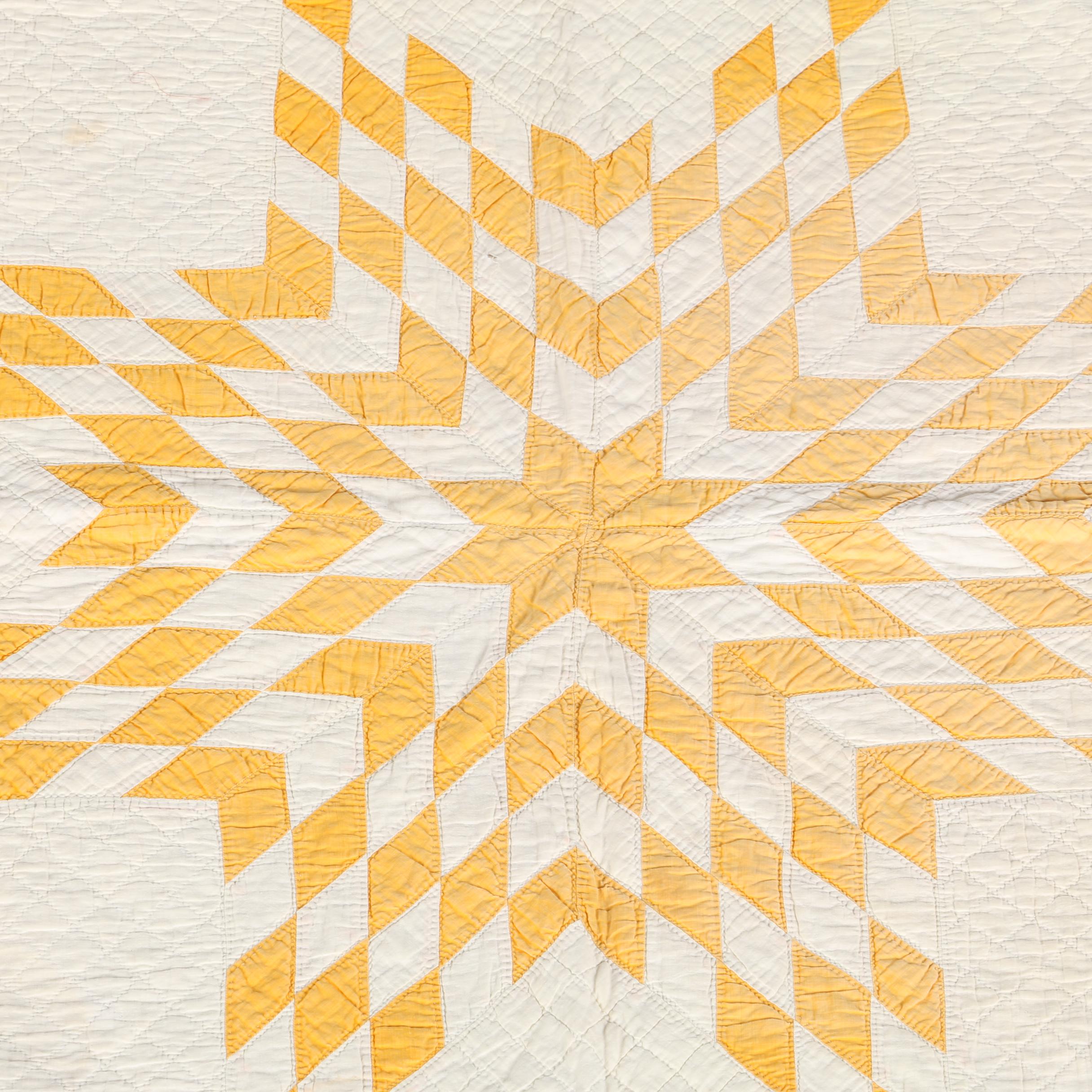 Handmade Sun Quilt
