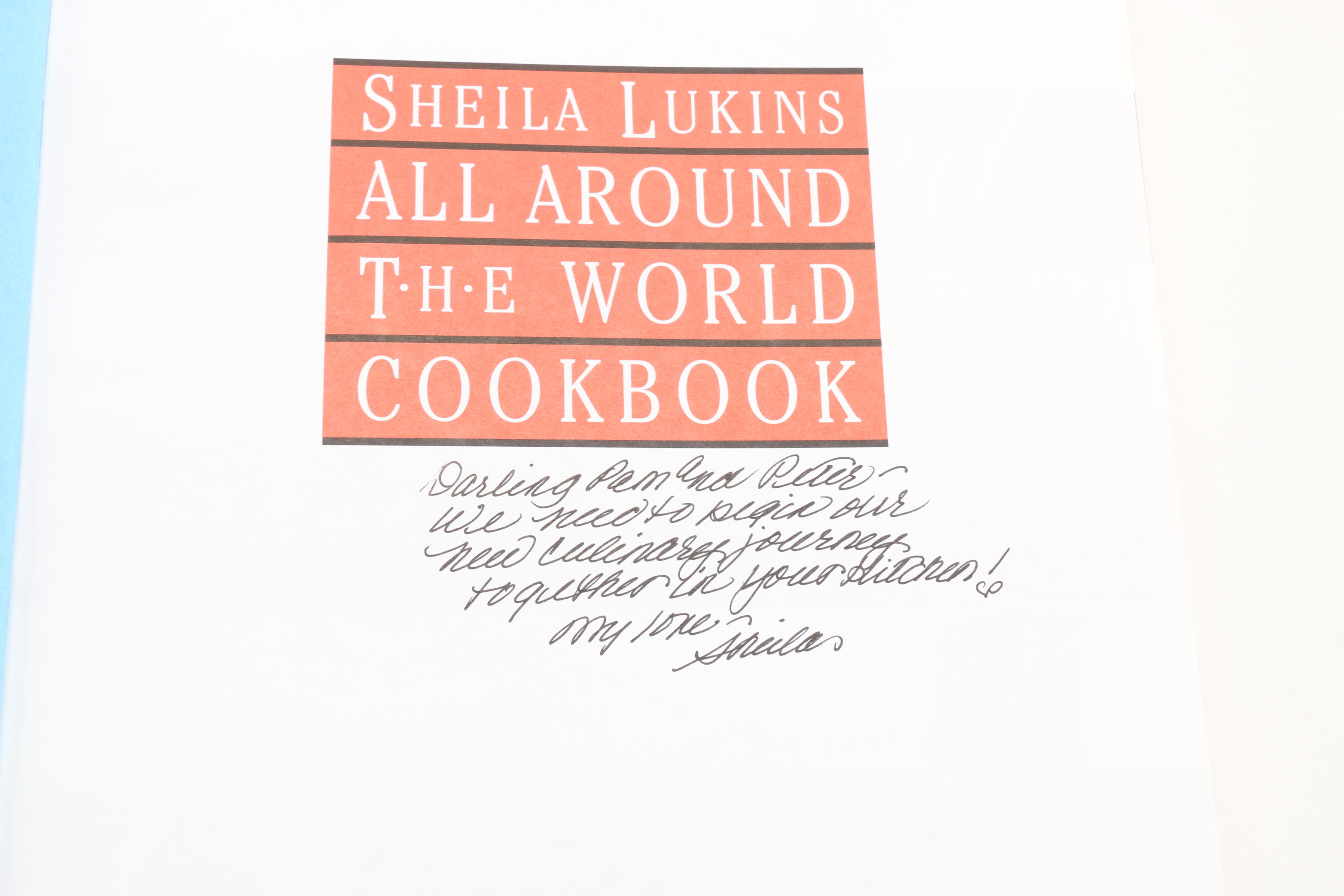 Signed First Edition Cookbooks by Sheila Lukins and Roy Yamaguchi