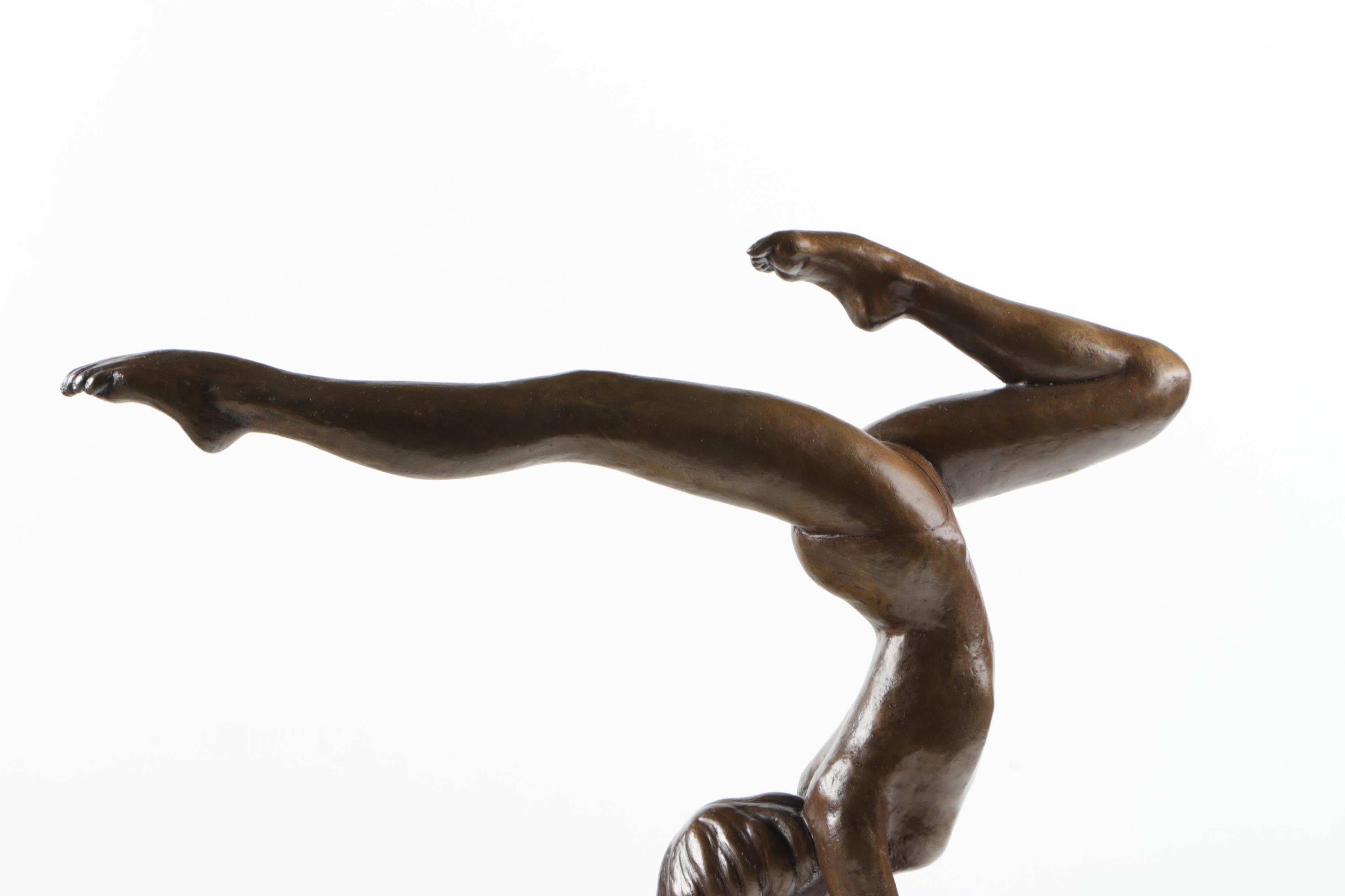 Jenne Stahl Reproduction Copper Sculpture "Olympia"