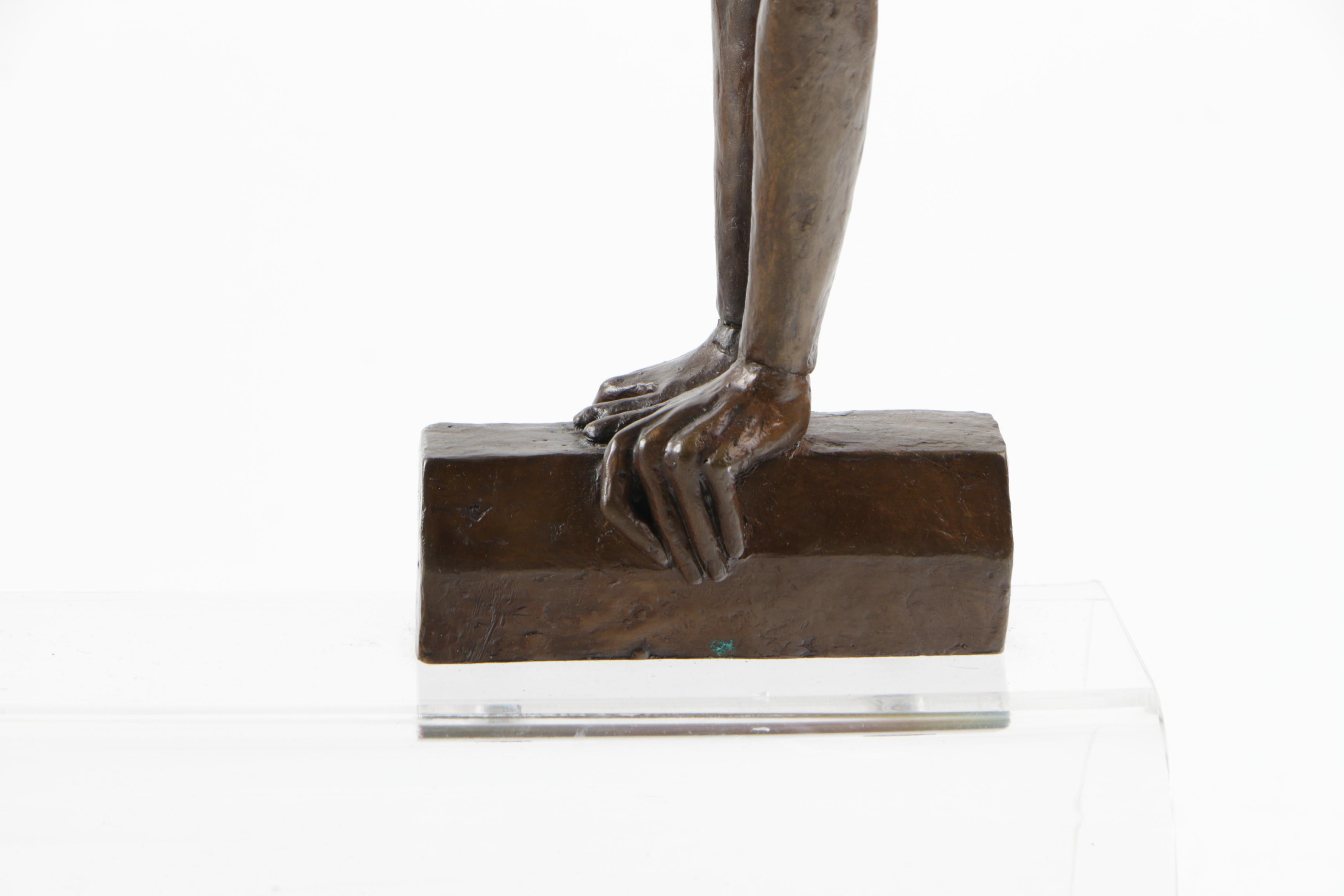 Jenne Stahl Reproduction Copper Sculpture "Olympia"