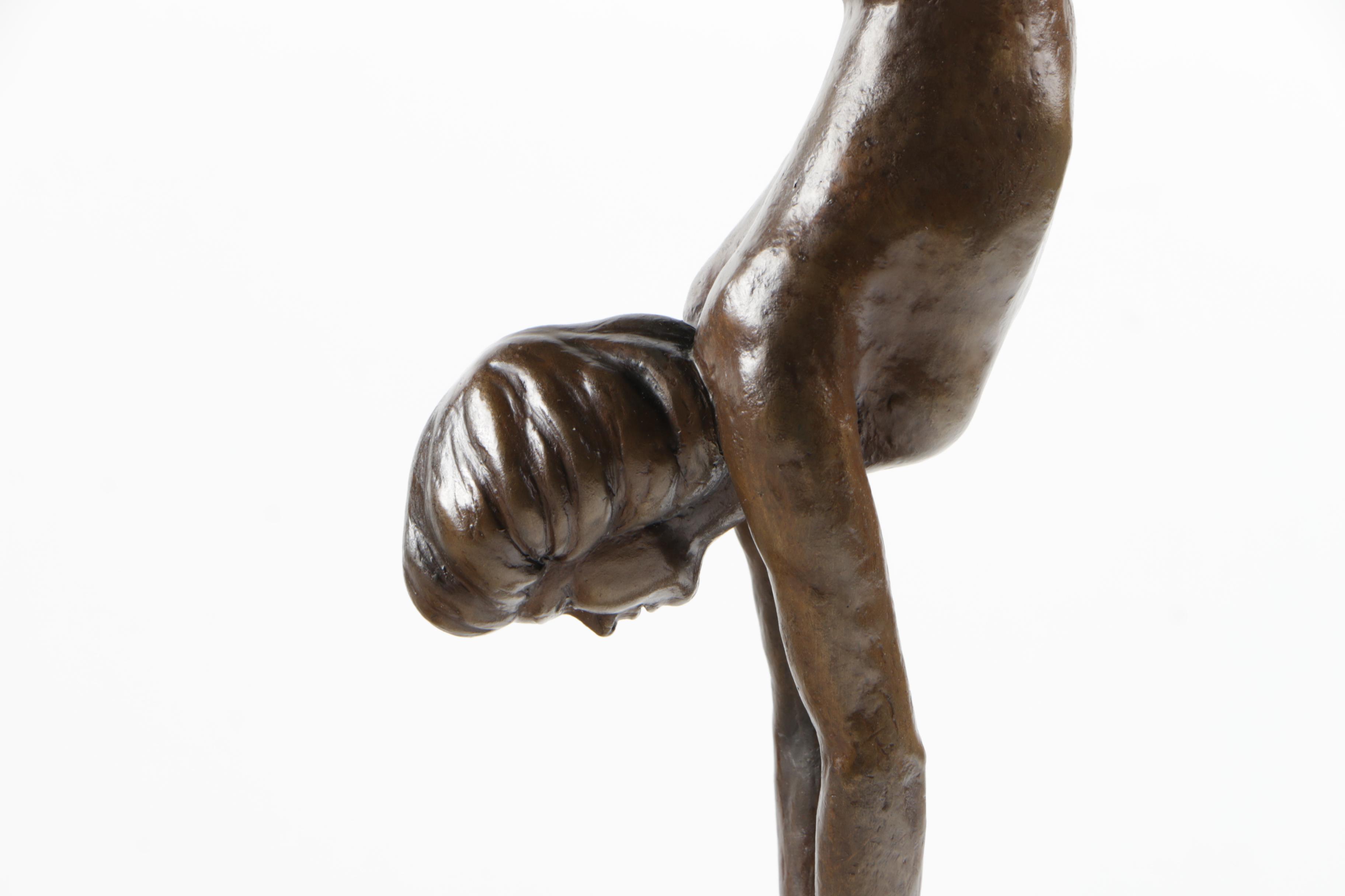 Jenne Stahl Reproduction Copper Sculpture "Olympia"