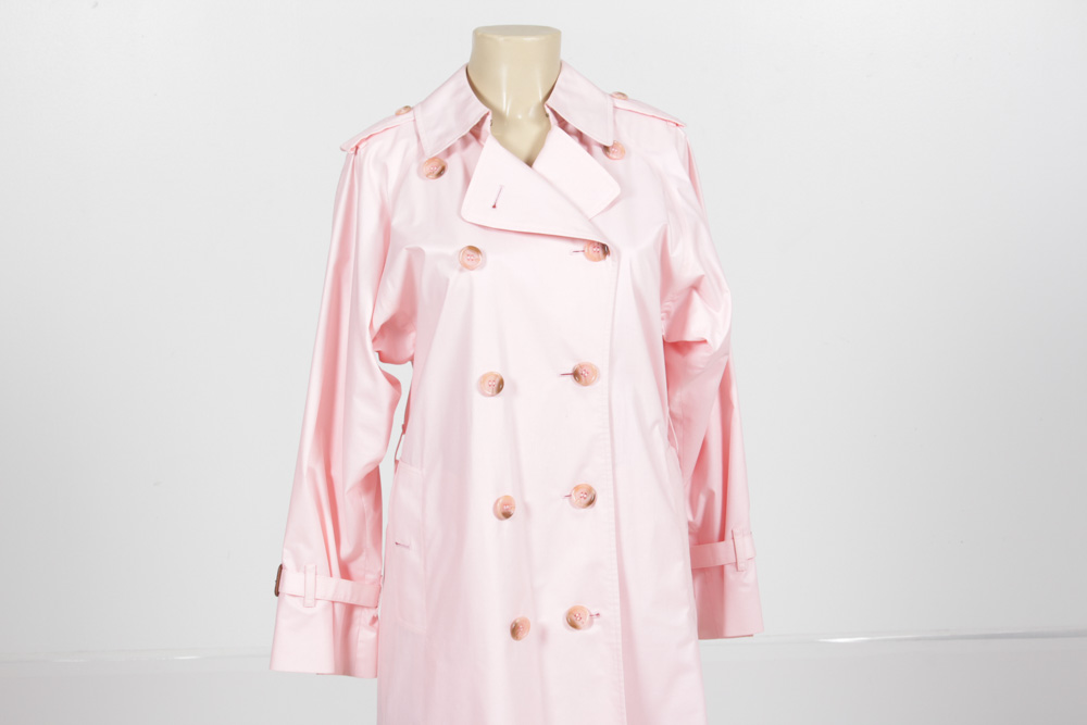 Burberry Light Pink Trench Coat