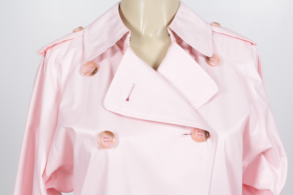 Burberry Light Pink Trench Coat