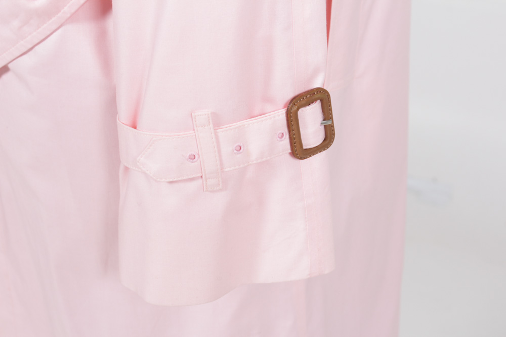 Burberry Light Pink Trench Coat