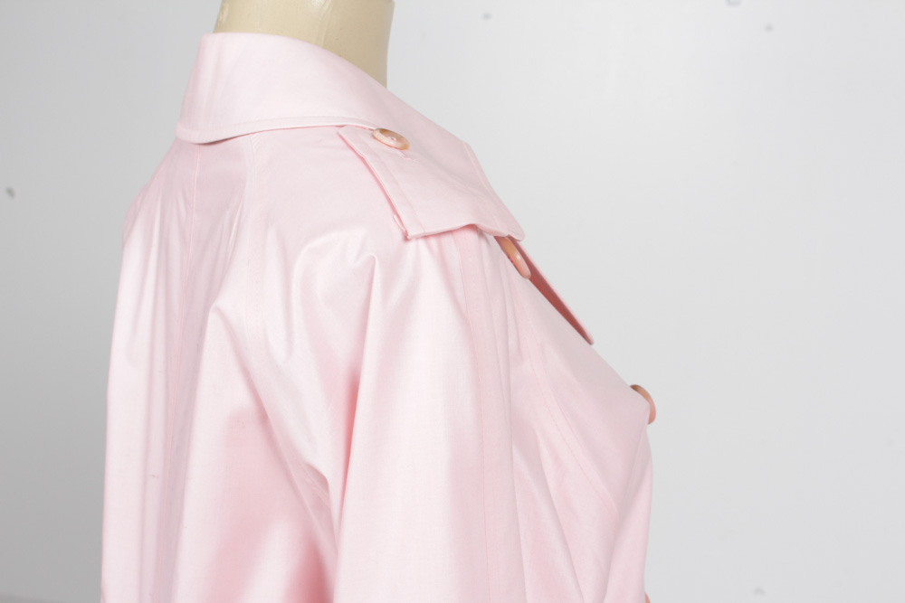 Burberry Light Pink Trench Coat
