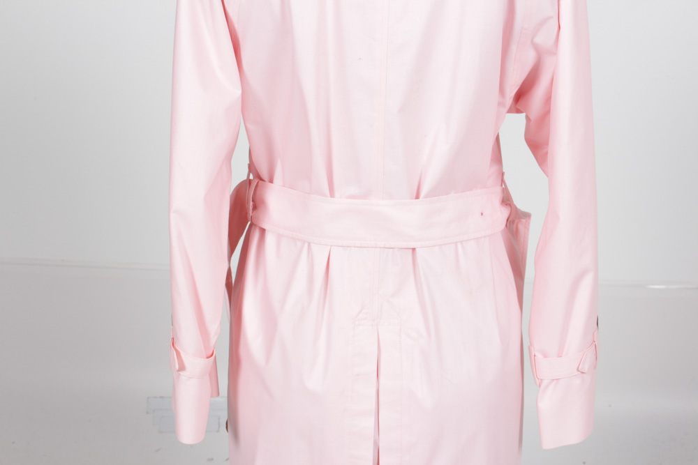 Burberry Light Pink Trench Coat