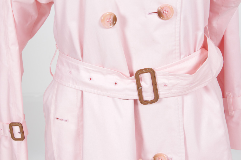 Burberry Light Pink Trench Coat