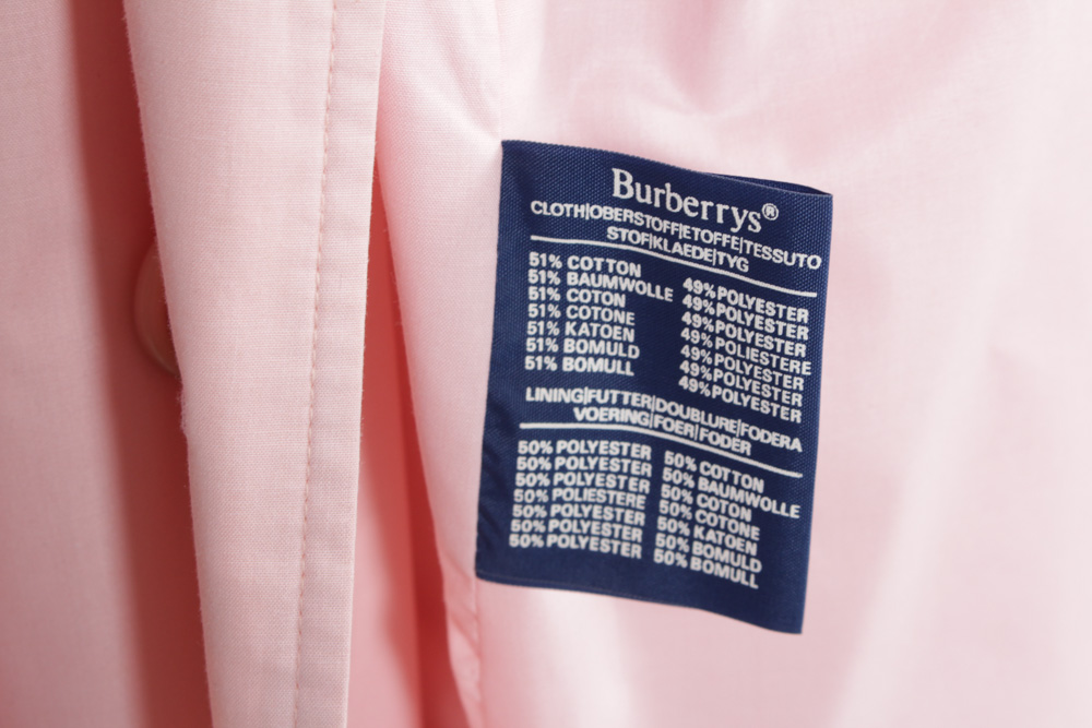 Burberry Light Pink Trench Coat