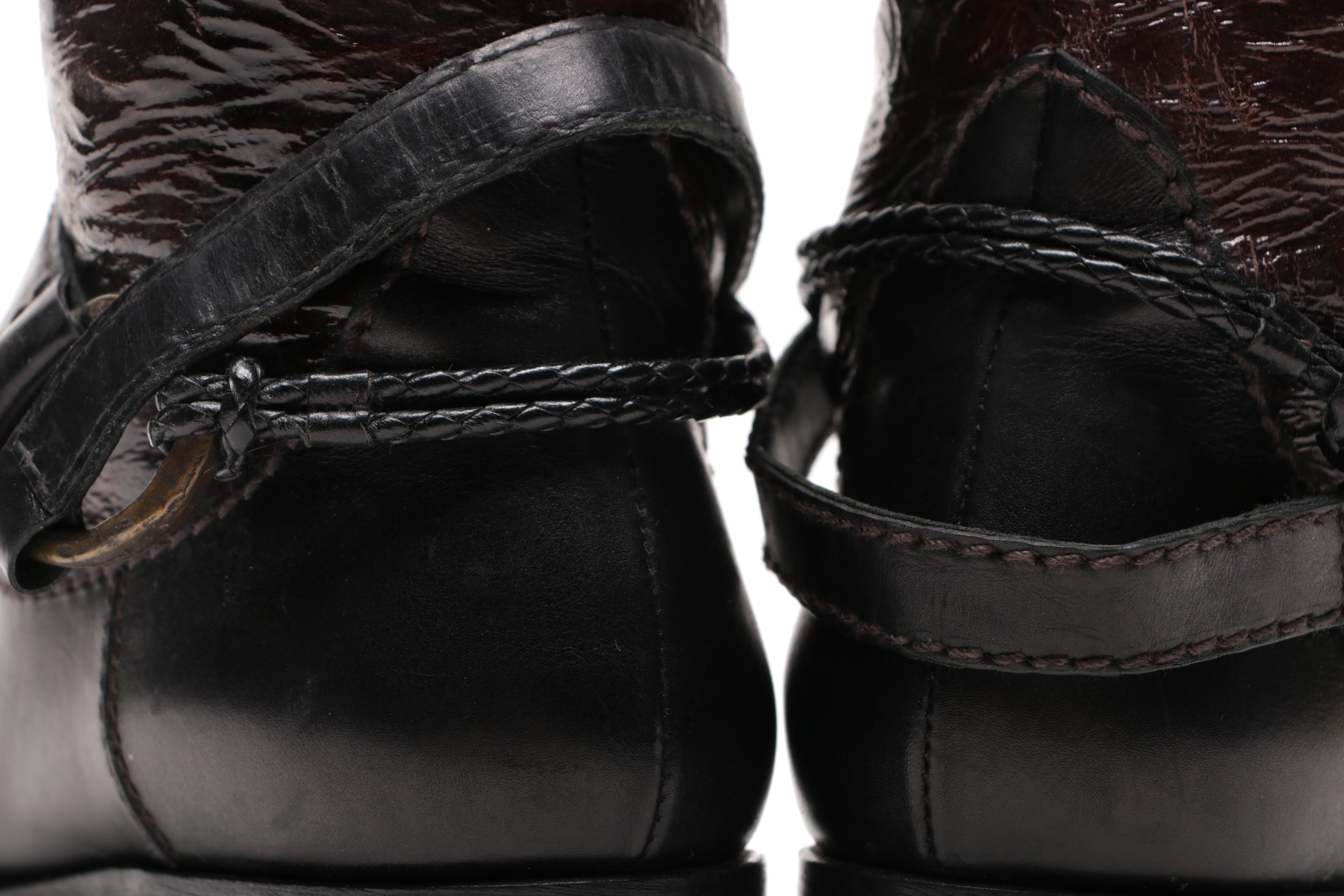 Henry Beguelin Leather Boots Hand Made In Italy