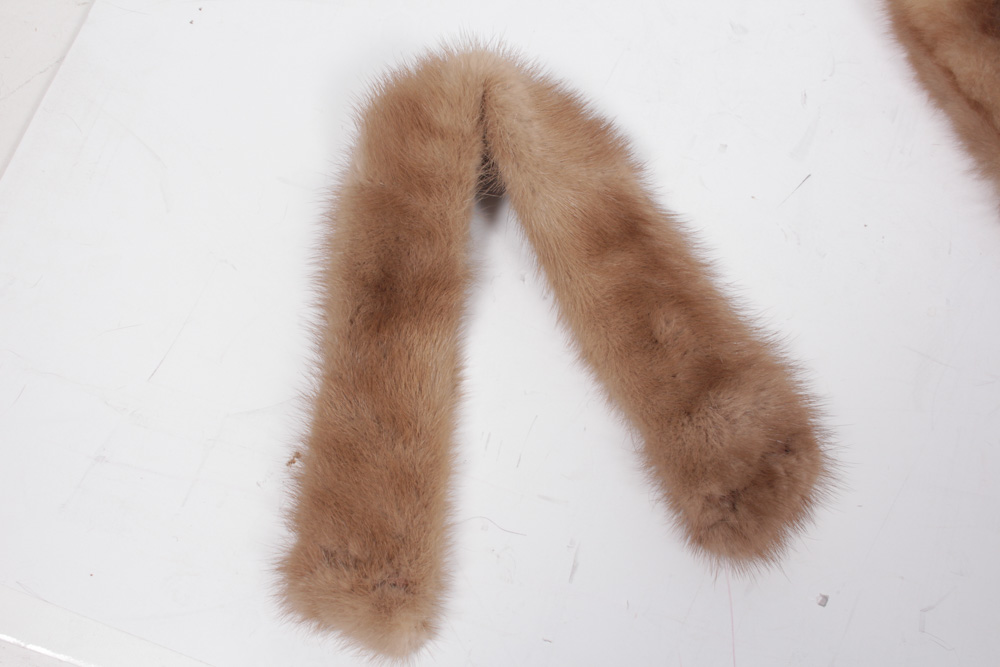 Fur Hat by G. Howard Hodge With Fur Collars