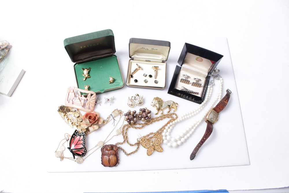 Assortment Of Costume Jewelry