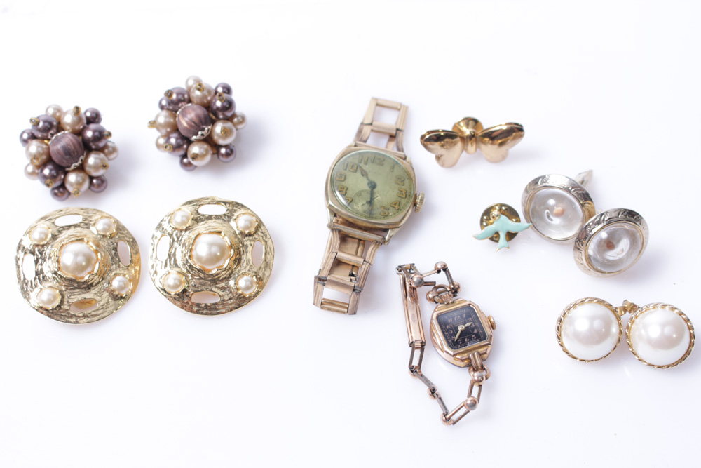 Assortment Of Costume Jewelry