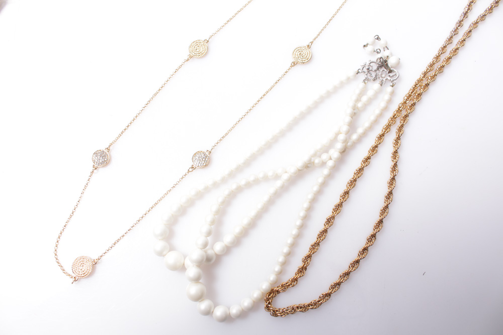 Assortment Of Costume Jewelry