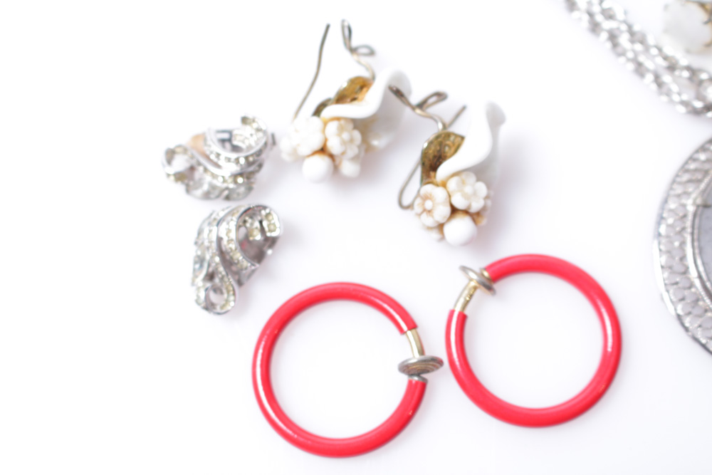 Retro Collection of Costume Jewelry