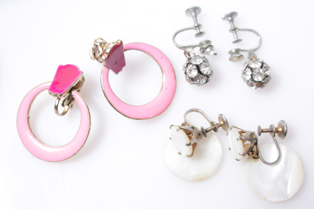 Retro Collection of Costume Jewelry