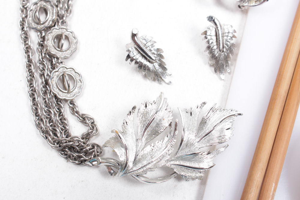 Eclectic Array Of Vintage Costume Jewelry