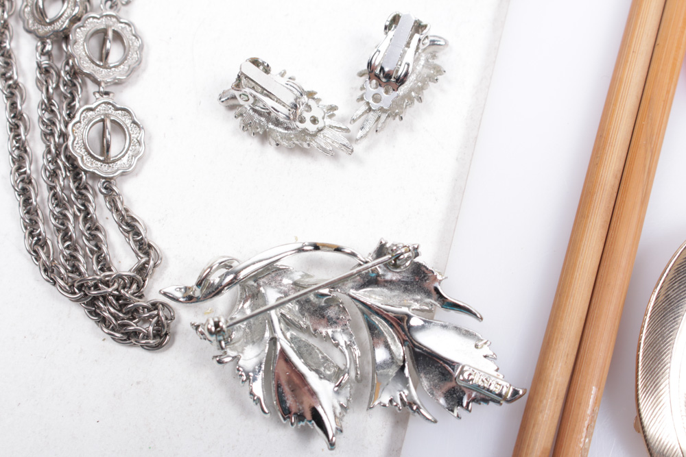 Eclectic Array Of Vintage Costume Jewelry