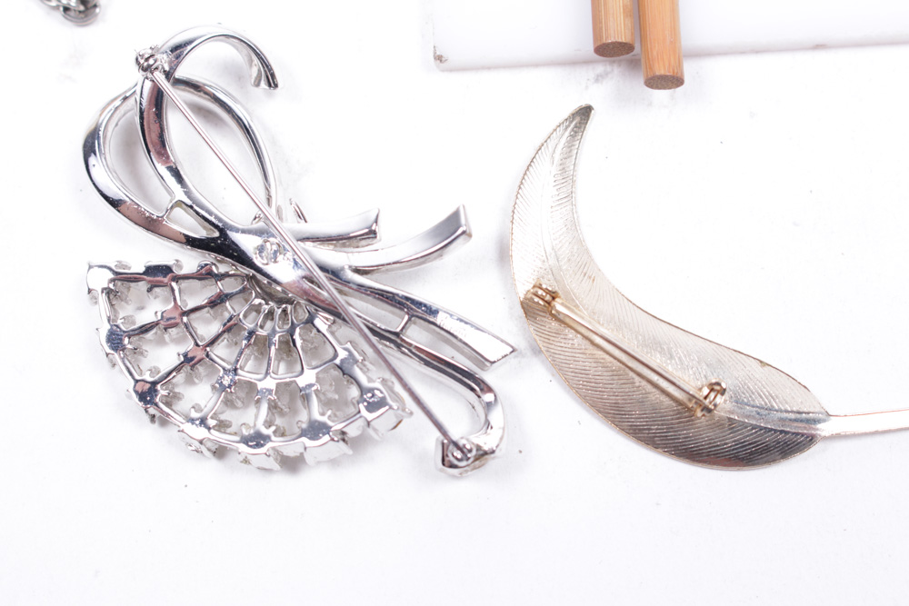 Eclectic Array Of Vintage Costume Jewelry