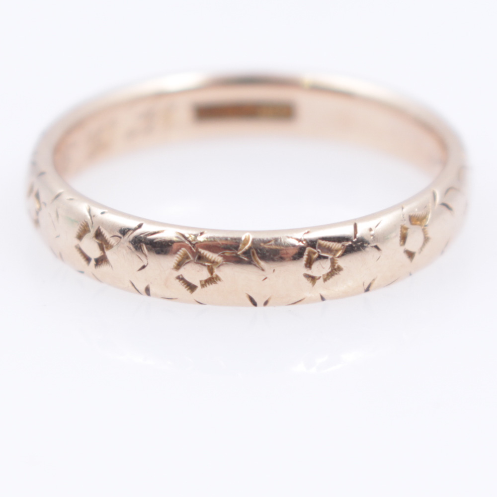 14K Yellow Gold Band
