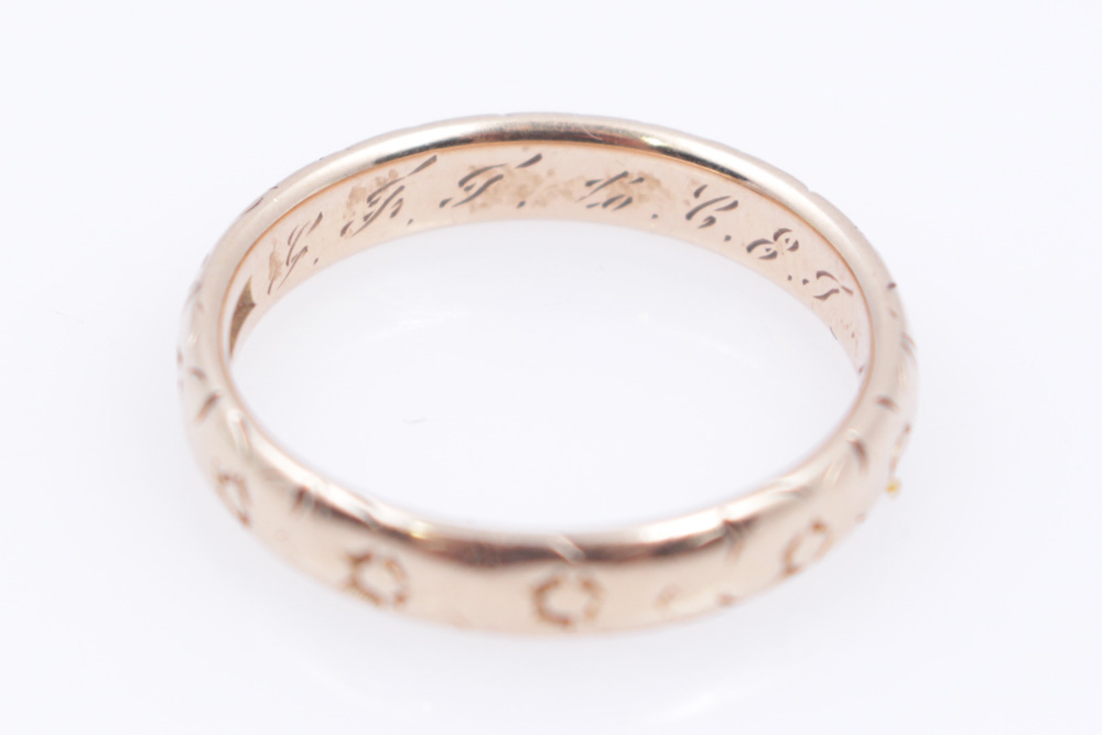 14K Yellow Gold Band