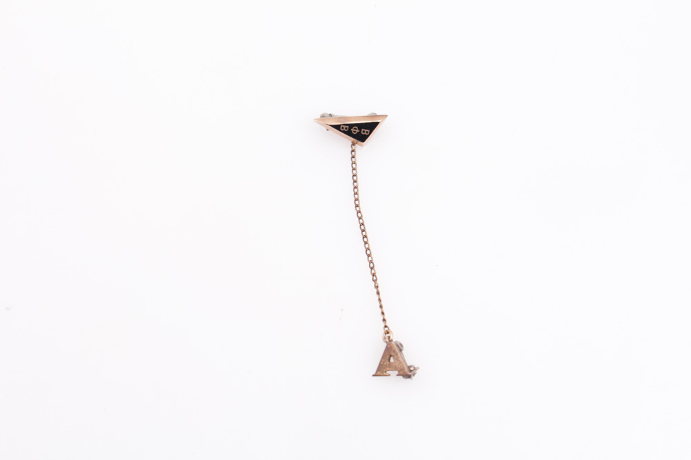 10K Rose Gold Fraternity Pin