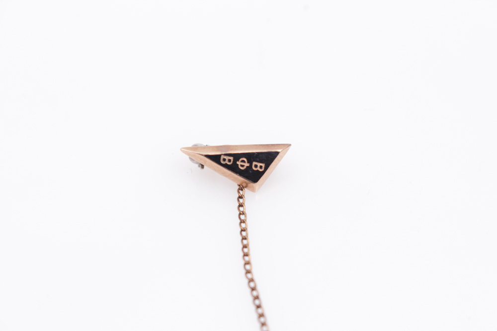 10K Rose Gold Fraternity Pin