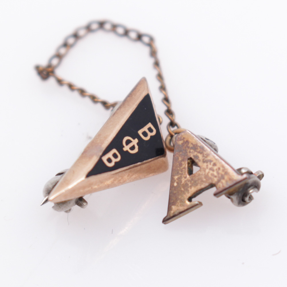 10K Rose Gold Fraternity Pin