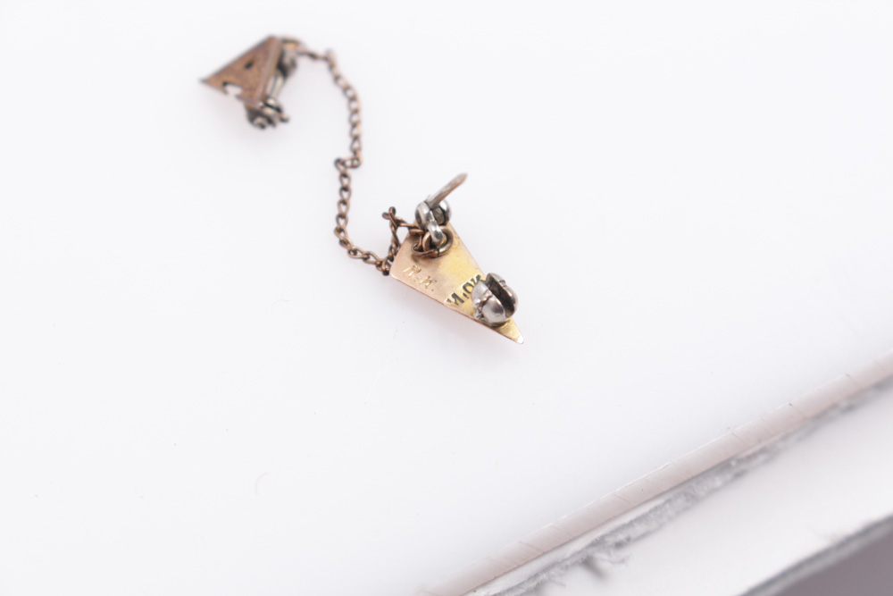 10K Rose Gold Fraternity Pin