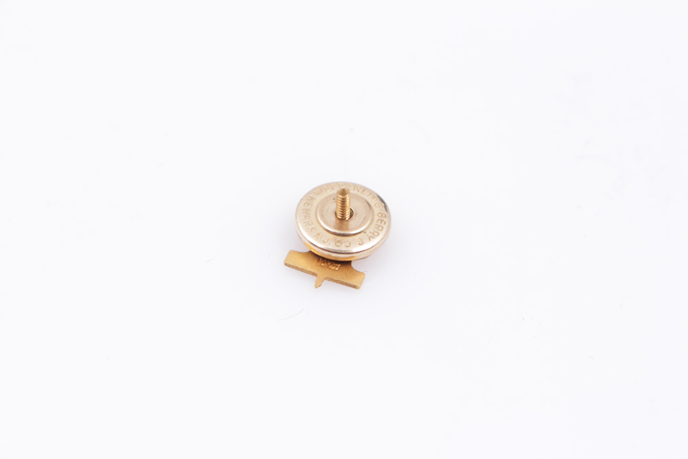 Vintage 14K Yellow Gold  I.E.S. Lapel Pin