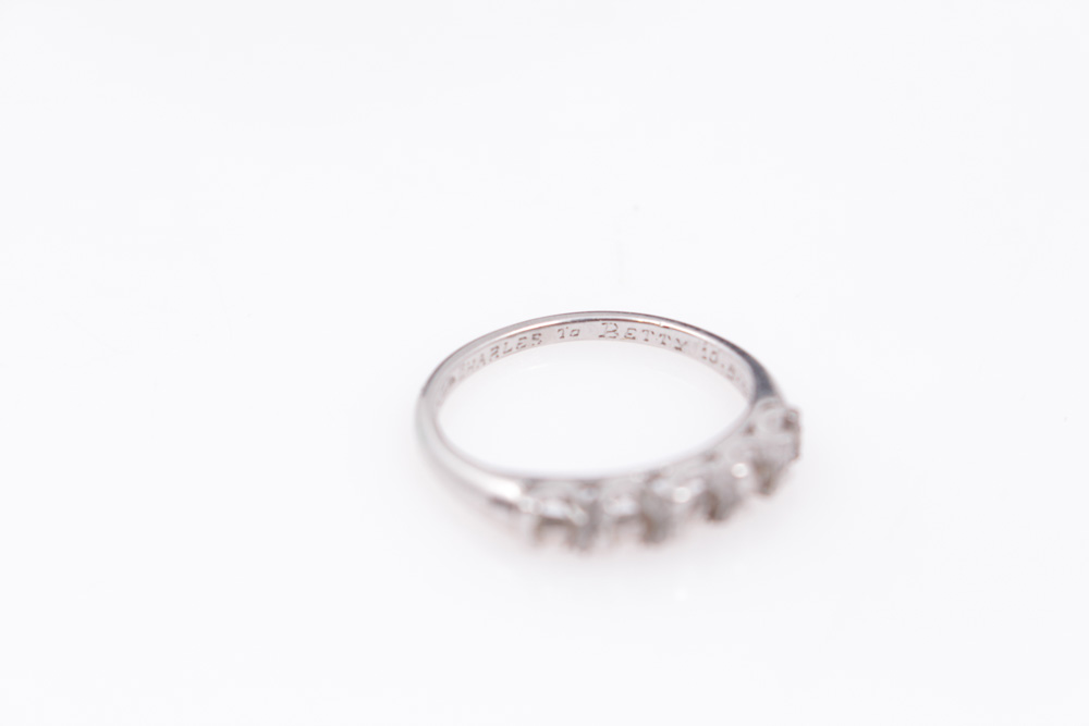 Platinum Semi-Mount Ring