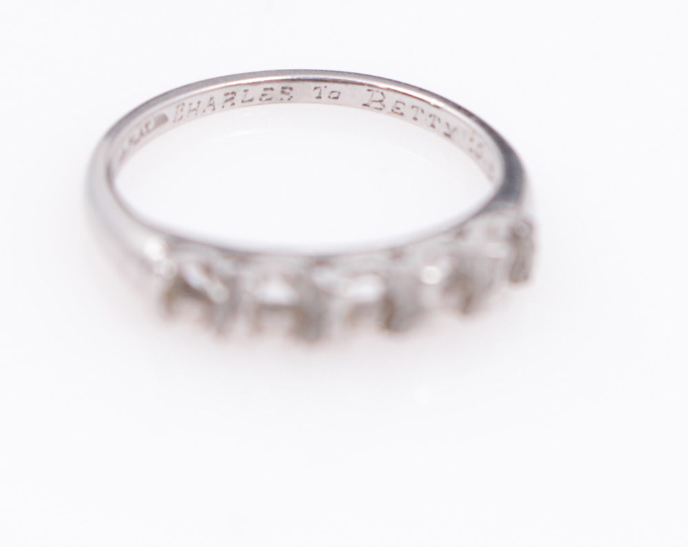 Platinum Semi-Mount Ring