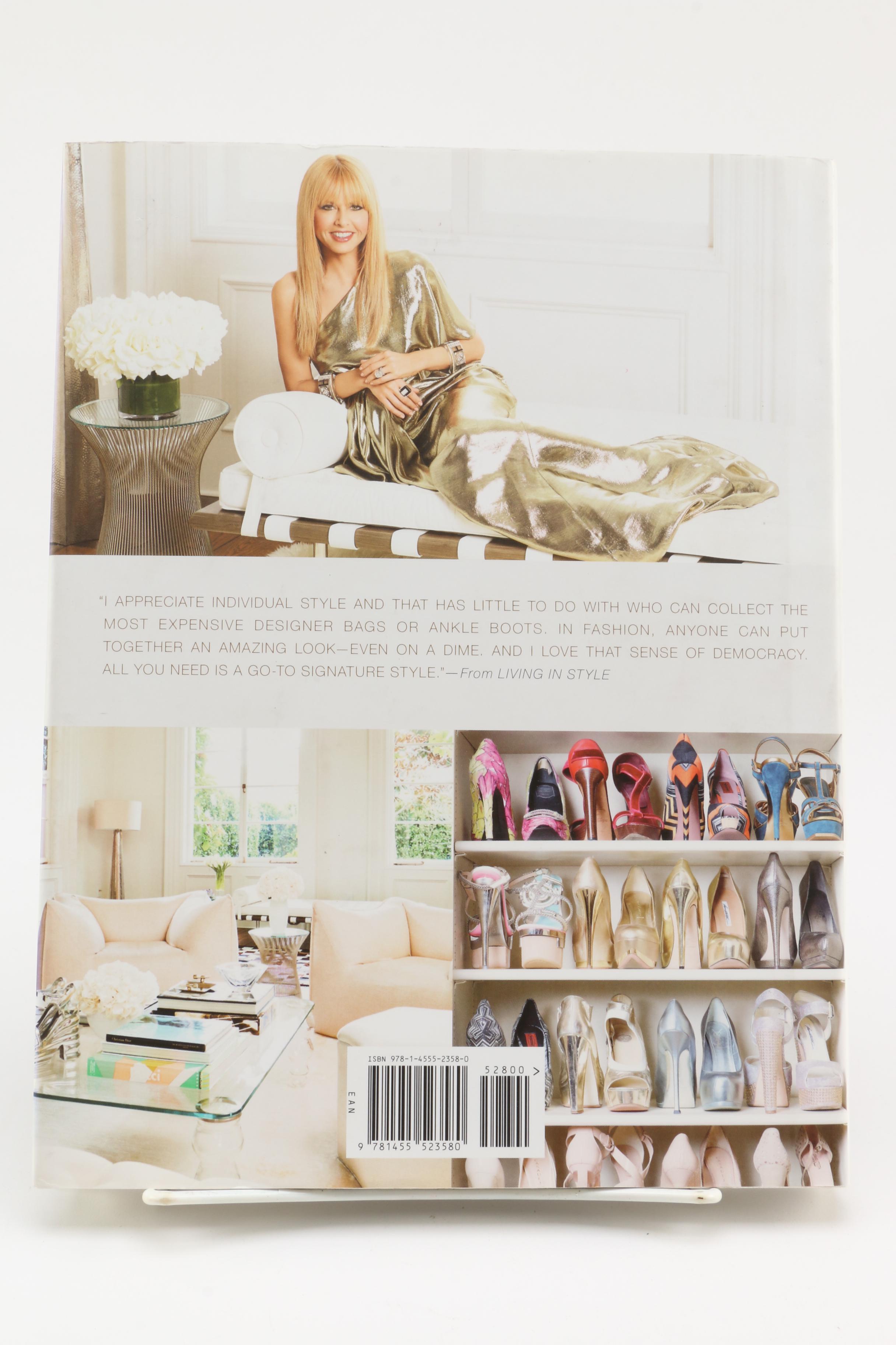 Signed First Edition Fashion Books Including Valerie Steele "The Black Dress"