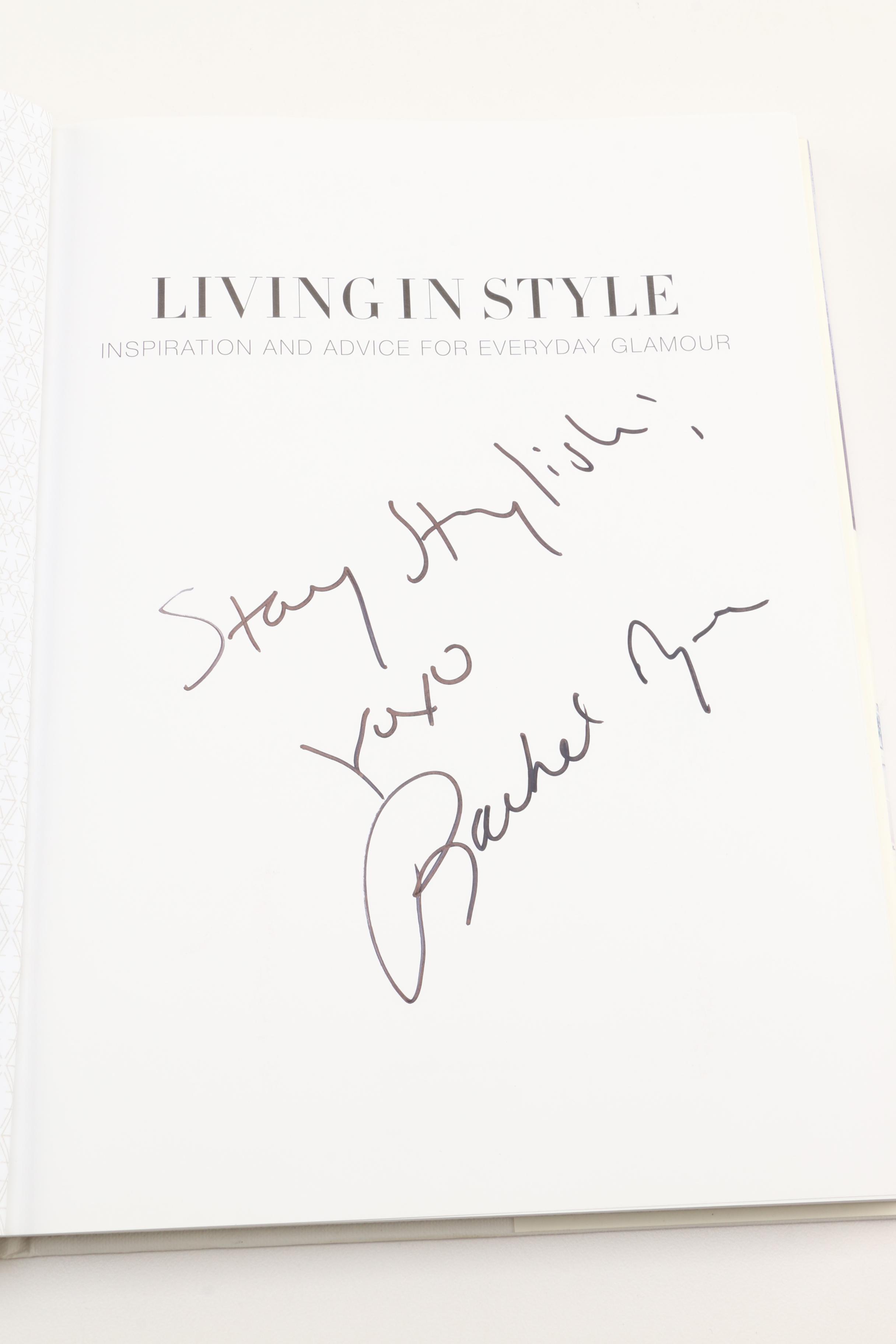 Signed First Edition Fashion Books Including Valerie Steele "The Black Dress"