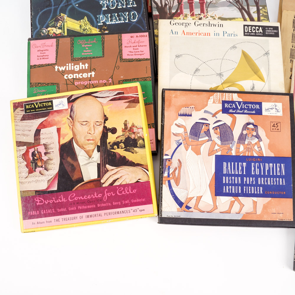 Classical, Instrumental and Other Vintage 45 rpm Records