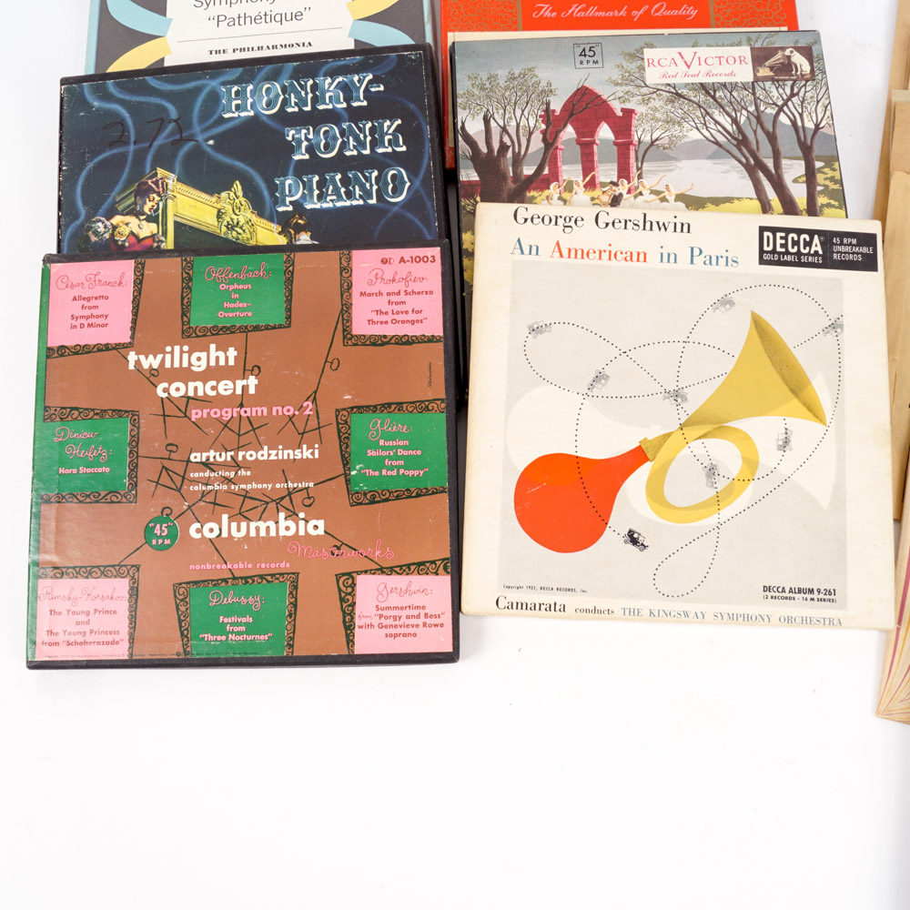 Classical, Instrumental and Other Vintage 45 rpm Records