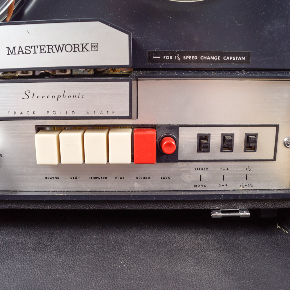 Masterwork Reel-to-Reel Tape Recorder and Accessories