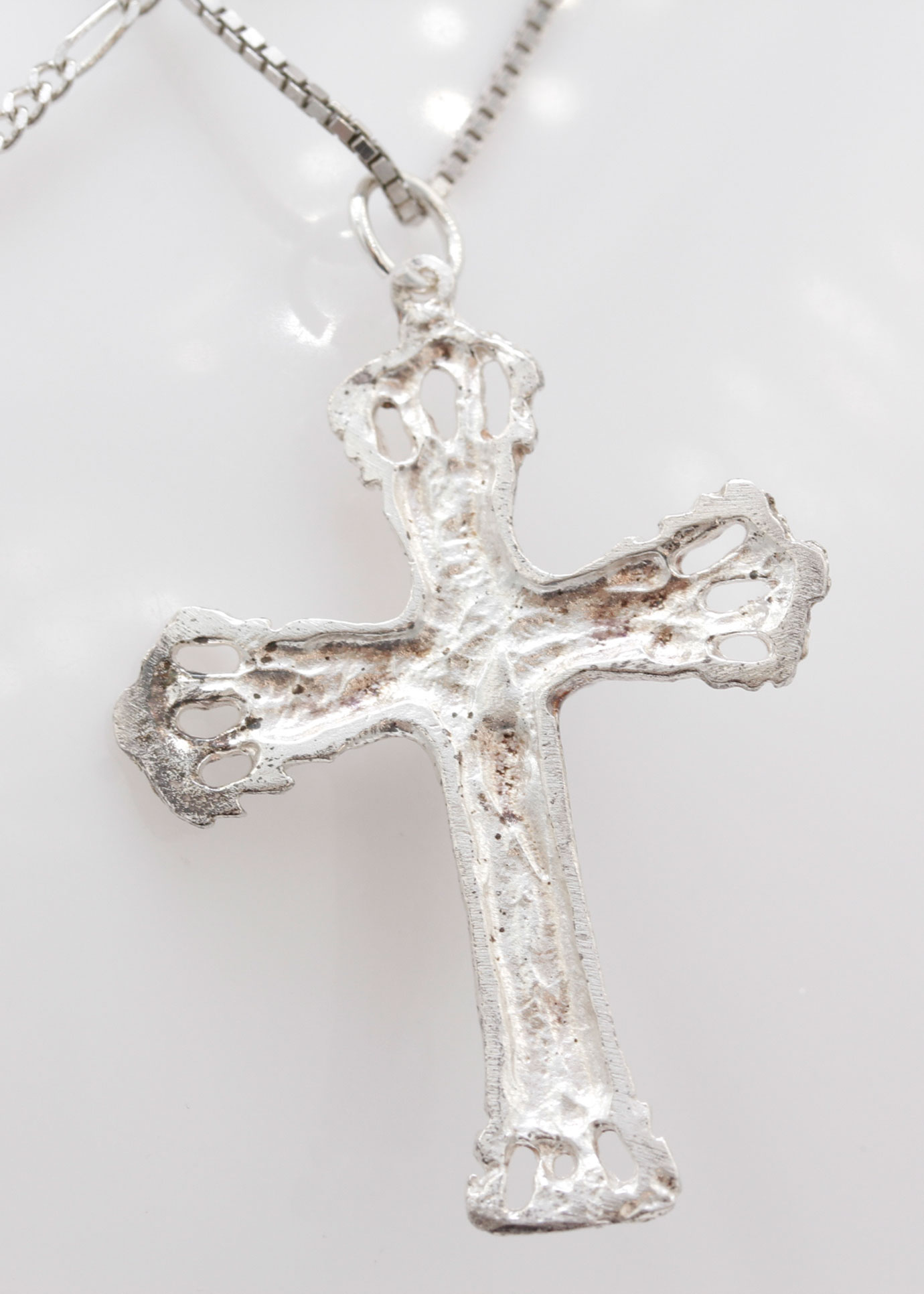 Sterling Silver Crucifix Pendant Necklaces