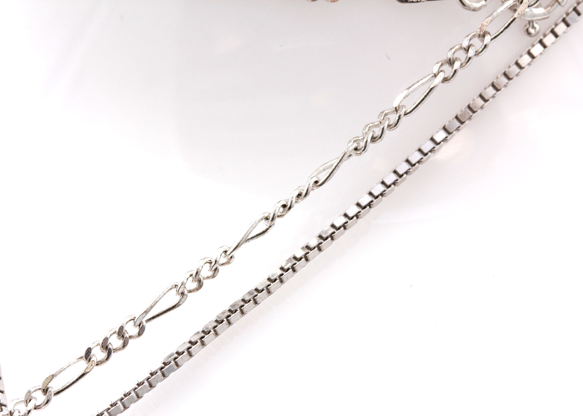 Sterling Silver Crucifix Pendant Necklaces