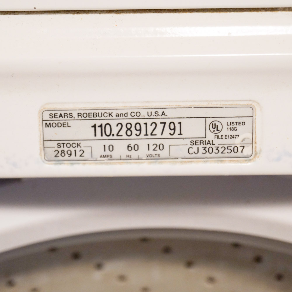 Sears Kenmore Washer and Dryer