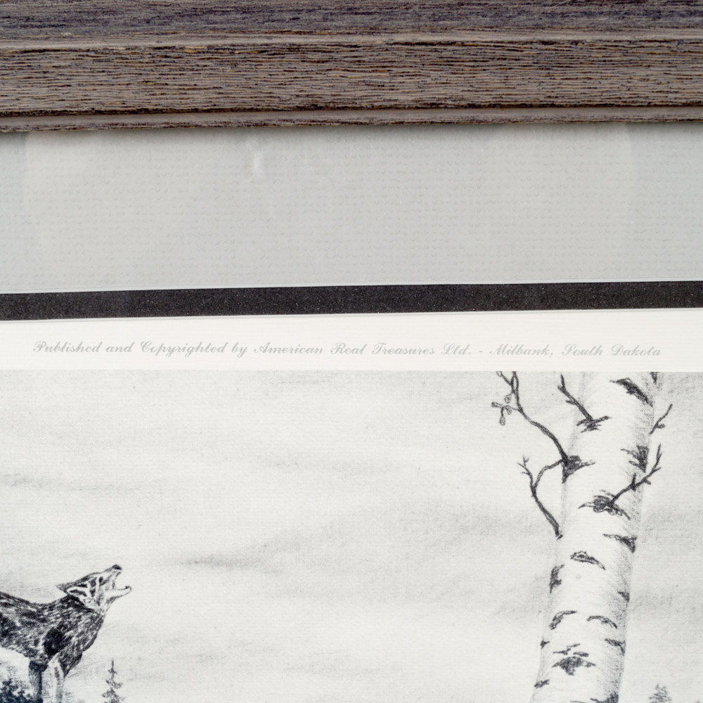 Richard Van Order Signed Print