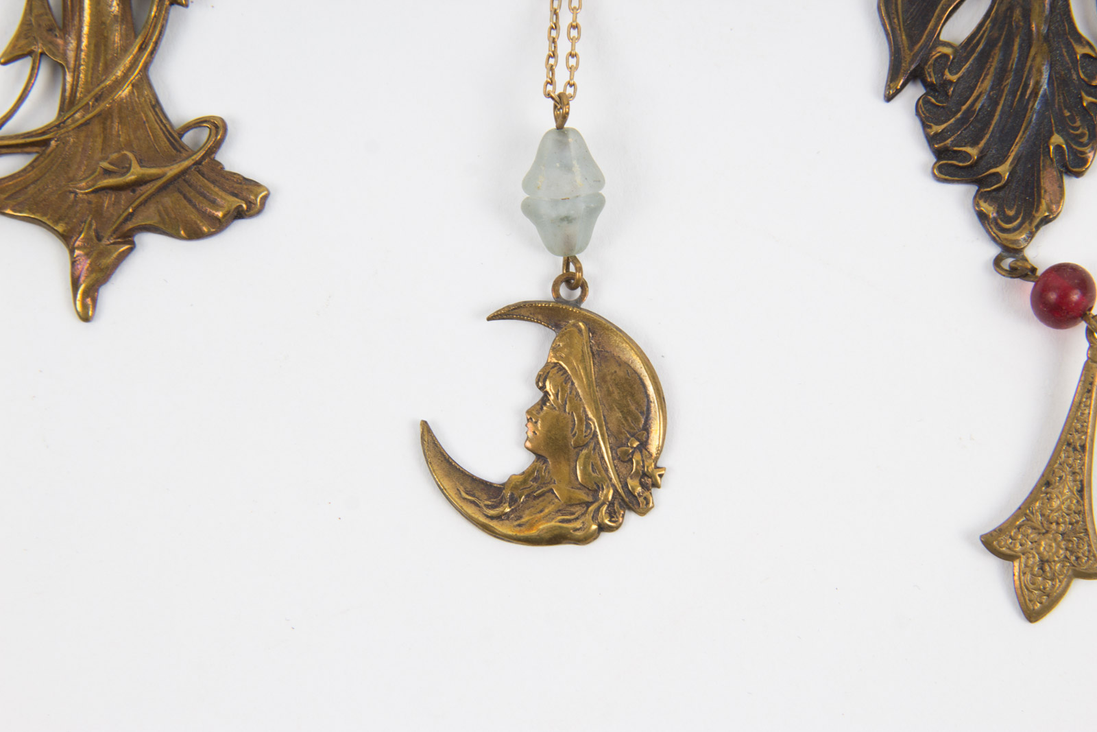 Decorative Brass Pididdly Links Fairy Themed Necklaces